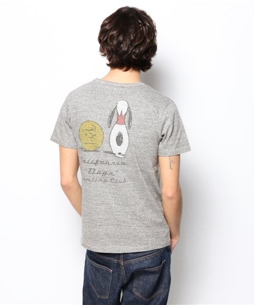 BEAMS T（ビームスティー）の「JACKSON MATISSE / SNOOPY Bowling（Tシャツ/カットソー・メンズ・ホワイト/グレー・SMALL/MEDIUM/LARGE）」の5枚目の写真