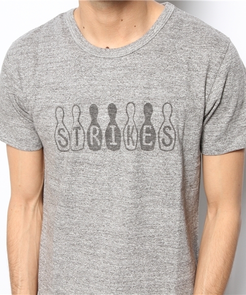 BEAMS T（ビームスティー）の「JACKSON MATISSE / SNOOPY Bowling（Tシャツ/カットソー・メンズ・ホワイト/グレー・SMALL/MEDIUM/LARGE）」の8枚目の写真