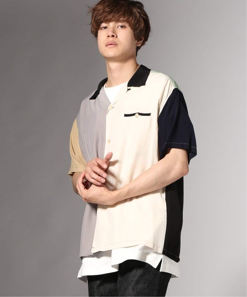 STYLE EYES(スタイルアイズ)の「STYLE EYES / スタイルアイズ CRAZY PATTERN オープンカラーシャツ(シャツ/ブラウス・メンズ・B/C・MEDIUM/LARGE/SMALL/X-LARGE)」の1枚目の写真