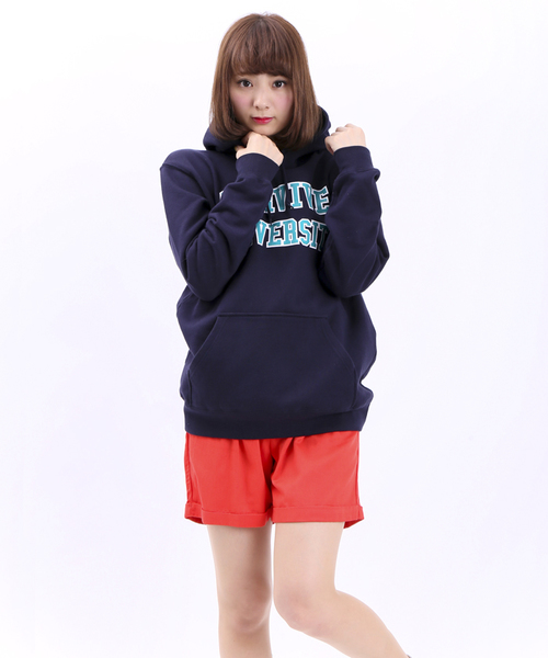 WEGO（ウィゴー）の「WEGO/ハイウエストカラーショーツ（その他パンツ・レディース・ブラック/グリーン/ブルー/レッド・FREE）」の4枚目の写真