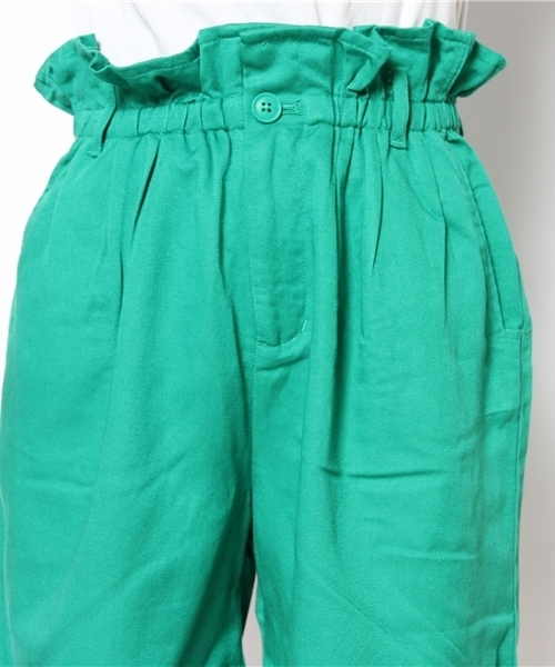 WEGO（ウィゴー）の「WEGO/ハイウエストカラーショーツ（その他パンツ・レディース・ブラック/グリーン/ブルー/レッド・FREE）」の10枚目の写真