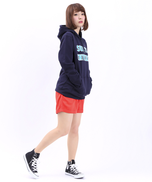 WEGO（ウィゴー）の「WEGO/ハイウエストカラーショーツ（その他パンツ・レディース・ブラック/グリーン/ブルー/レッド・FREE）」の13枚目の写真