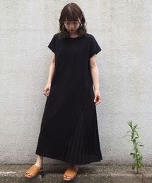 Tiptop ティップトップ の ss新色登場 プリーツ切り替えロングワンピース ワンピース Wear