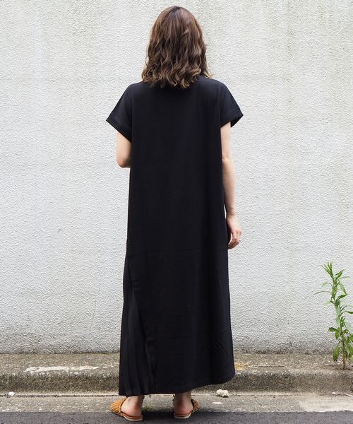 tiptop（ティップトップ）の「プリーツ切り替えロングワンピース（ワンピース・レディース・ブラック/ベージュ/ブラウン/アイボリー/グレイッシュベージュ/A/B/C/D/E・FREE）」の13枚目の写真