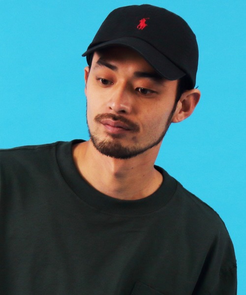POLO RALPH LAUREN（ポロ ラルフ ローレン）の「POLO RALPH LAUREN ラルフキャップ（キャップ・メンズ・ホワイト/ブラック/ベージュ/ネイビー/レッド・FREE）」の3枚目の写真