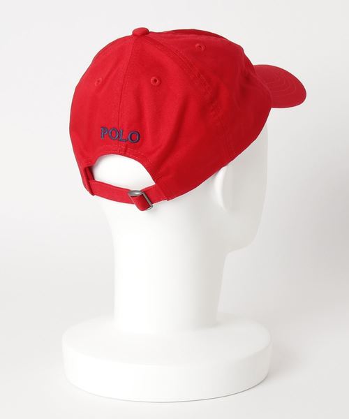 POLO RALPH LAUREN（ポロ ラルフ ローレン）の「POLO RALPH LAUREN ラルフキャップ（キャップ・メンズ・ホワイト/ブラック/ベージュ/ネイビー/レッド・FREE）」の6枚目の写真