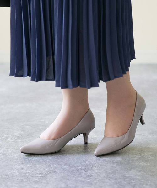 menue（メヌエ）の「イイ女ポインテッドシリーズ 5cm ピンヒールver. 歩きやすさもキレイも叶える ポインテッドトゥ ハイヒールパンプス（パンプス・レディース・アッシュグレー/カーキ/ブルー/ボルドー/グレー系その他/キャメル/ピンク系その他/レオパード/チェック/ブラック系その他3/ブラック系その他4/ベージュ系その他2/ブラック/ブラック系その他/ブラック系その他2/パイソン/ブラウン系その他・22cm/22.5cm/23cm/23.5cm/24cm/24.5cm/25cm/25.5cm/26cm/26.5cm/27cm/21cm/21.5cm/26.0cm/27.0cm）」の8枚目の写真