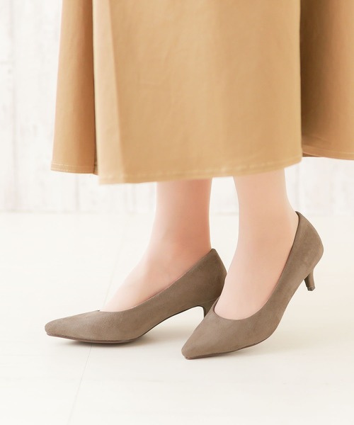 menue（メヌエ）の「イイ女ポインテッドシリーズ 5cm ピンヒールver. 歩きやすさもキレイも叶える ポインテッドトゥ ハイヒールパンプス（パンプス・レディース・アッシュグレー/カーキ/ブルー/ボルドー/グレー系その他/キャメル/ピンク系その他/レオパード/チェック/ブラック系その他3/ブラック系その他4/ベージュ系その他2/ブラック/ブラック系その他/ブラック系その他2/パイソン/ブラウン系その他・22cm/22.5cm/23cm/23.5cm/24cm/24.5cm/25cm/25.5cm/26cm/26.5cm/27cm/21cm/21.5cm/26.0cm/27.0cm）」の9枚目の写真
