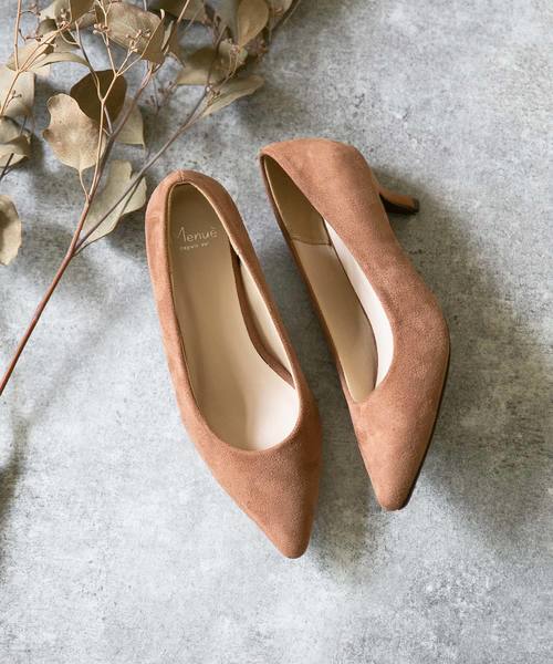 menue（メヌエ）の「イイ女ポインテッドシリーズ 5cm ピンヒールver. 歩きやすさもキレイも叶える ポインテッドトゥ ハイヒールパンプス（パンプス・レディース・アッシュグレー/カーキ/ブルー/ボルドー/グレー系その他/キャメル/ピンク系その他/レオパード/チェック/ブラック系その他3/ブラック系その他4/ベージュ系その他2/ブラック/ブラック系その他/ブラック系その他2/パイソン/ブラウン系その他・22cm/22.5cm/23cm/23.5cm/24cm/24.5cm/25cm/25.5cm/26cm/26.5cm/27cm/21cm/21.5cm/26.0cm/27.0cm）」の13枚目の写真