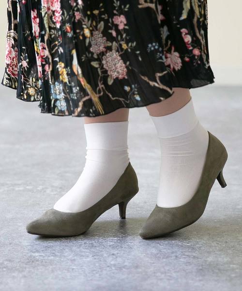 menue（メヌエ）の「イイ女ポインテッドシリーズ 5cm ピンヒールver. 歩きやすさもキレイも叶える ポインテッドトゥ ハイヒールパンプス（パンプス・レディース・アッシュグレー/カーキ/ブルー/ボルドー/グレー系その他/キャメル/ピンク系その他/レオパード/チェック/ブラック系その他3/ブラック系その他4/ベージュ系その他2/ブラック/ブラック系その他/ブラック系その他2/パイソン/ブラウン系その他・22cm/22.5cm/23cm/23.5cm/24cm/24.5cm/25cm/25.5cm/26cm/26.5cm/27cm/21cm/21.5cm/26.0cm/27.0cm）」の11枚目の写真