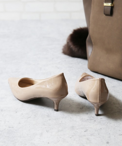 menue（メヌエ）の「イイ女ポインテッドシリーズ 5cm ピンヒールver. 歩きやすさもキレイも叶える ポインテッドトゥ ハイヒールパンプス（パンプス・レディース・アッシュグレー/カーキ/ブルー/ボルドー/グレー系その他/キャメル/ピンク系その他/レオパード/チェック/ブラック系その他3/ブラック系その他4/ベージュ系その他2/ブラック/ブラック系その他/ブラック系その他2/パイソン/ブラウン系その他・22cm/22.5cm/23cm/23.5cm/24cm/24.5cm/25cm/25.5cm/26cm/26.5cm/27cm/21cm/21.5cm/26.0cm/27.0cm）」の10枚目の写真