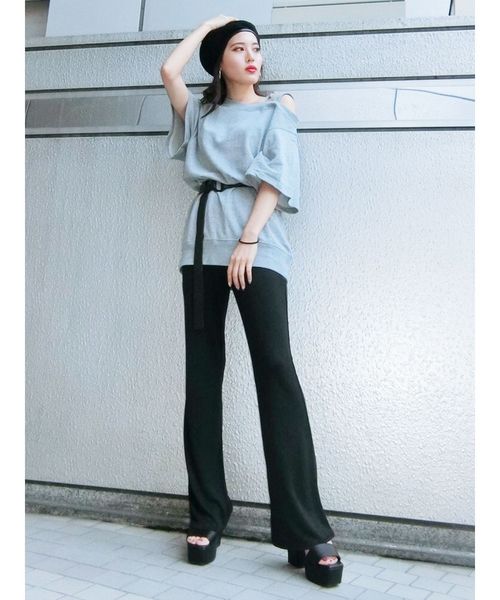 EMODA（エモダ）の「レザーロングベルト（ベルト・レディース・ブラック・FREE）」の5枚目の写真