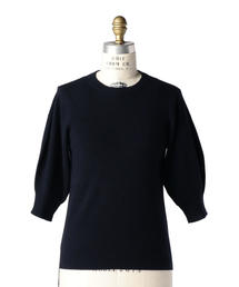 美品 DRAWER 16G パフスリーブニット カシミヤ100 定価59400円 Drawer ドゥロワー 16Gカシミヤパフスリーブニット - メルカリ