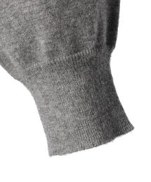 美品 DRAWER 16G パフスリーブニット カシミヤ100 Drawer（ドゥロワー）の「Drawer 16Gカシミヤパフスリーブニット