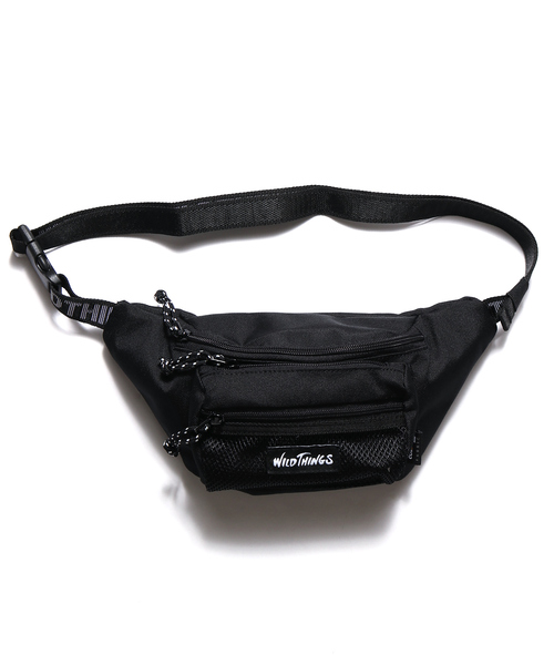 WILD THINGS（ワイルドシングス）の「WILDTHINGS / ワイルドシングス CORDURA BODY BAG（ボディバッグ/ウエストポーチ・メンズ・オレンジ/パープル/ブラック/オリーブ/レッド・FREE）」の7枚目の写真
