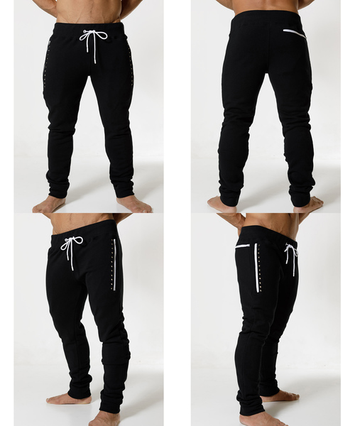 TOOT(トゥート)の「スタッズスウェットパンツ(その他パンツ・メンズ・ホワイト/グレー/ブラック・MEDIUM/LARGE)」の5枚目の写真