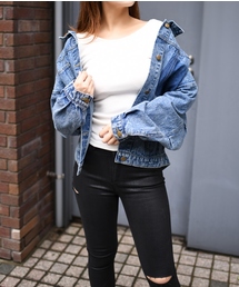 EGOIST | ワイドスリーブデニムジャケット(デニムジャケット)