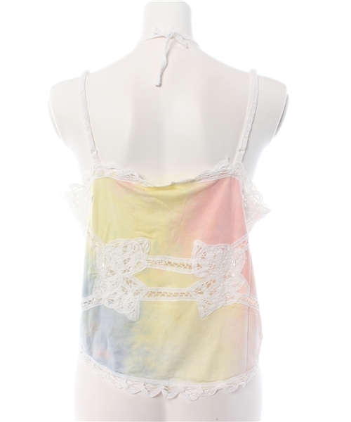 Kastane（カスタネ）の「【Kastane】タイダイレースキャミ（タンクトップ・レディース・ピンク/グリーン・FREE）」の9枚目の写真