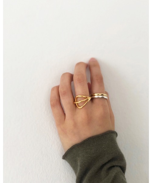 TODAYFUL(トゥデイフル)の「プレーンリング(リング・レディース・シルバー/ゴールド・#13/#11)」の6枚目の写真