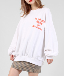 DING | DING/photoビッグスウェット(スウェット)