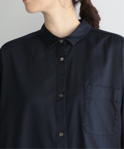 ジャーナルスタンダードラックス リネン ビッグ シャツワンピース　ストライプ ジャーナルスタンダードラックス リネン ビッグ シャツ