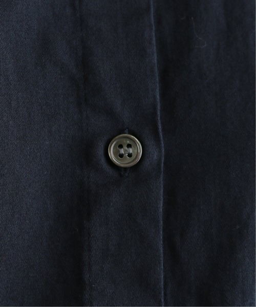 JOURNAL STANDARD LUXE(ジャーナルスタンダード ラックス)の「マットサテンストライプ シャツワンピース(ワンピース・レディース・ネイビー/ブラウン・SMALL/MEDIUM)」の13枚目の写真