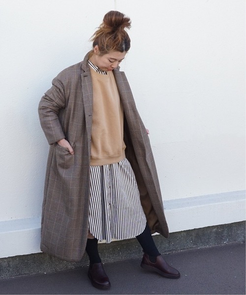 ジャーナルスタンダードラックス リネン ビッグ シャツワンピース　ストライプ JOURNAL STANDARD LUXE（ジャーナルスタンダード ラックス）の