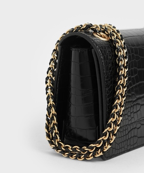 CHARLES & KEITH（チャールズ & キース）の「テクスチャード プッシュ