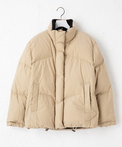 AMERICAN RAG CIE(アメリカンラグシー)の「プルメ PLUME' / ショートダウン"ORION"(ダウンジャケット/コート・レディース・ベージュ/イエロー/ピンク/ブラック・M/S)」の3枚目の写真