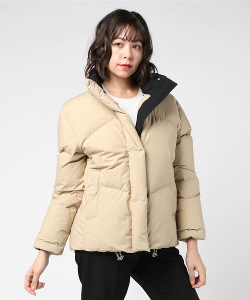 AMERICAN RAG CIE(アメリカンラグシー)の「プルメ PLUME' / ショートダウン"ORION"(ダウンジャケット/コート・レディース・ベージュ/イエロー/ピンク/ブラック・M/S)」の16枚目の写真