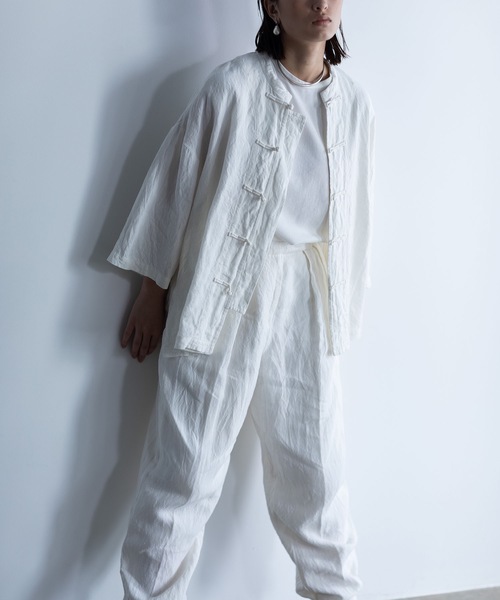 SEA（シー）の「リネン チャイナジャケット（その他アウター）」 - WEAR