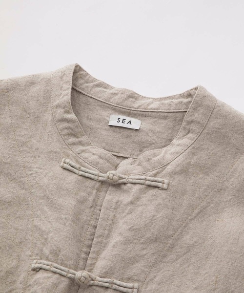 SEA（シー）の「リネン チャイナジャケット（その他アウター）」 - WEAR
