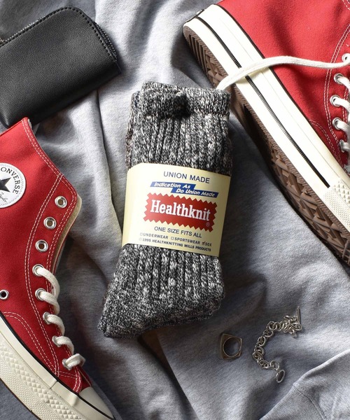 Healthknit（ヘルスニット）の「ギフトにもぴったり！【Healthknit】3足セットヘビーウェイトロングソックス クルーソックス 3PACK SET SOCKS（ソックス/靴下・メンズ・ホワイト/マルチ/アイボリー/オフホワイト/スモーク/その他/その他1/その他2/ホワイト系その他/ホワイト系その他2/その他3/その他4/その他5/その他6/その他7/その他8/その他14/その他13/その他16/その他15/ホワイト系その他3/その他17/ブラック/その他18/その他19・M/S/FREE）」の10枚目の写真