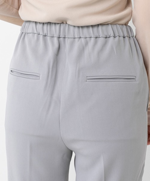 mystic(ミスティック)の「イージーセンタープレスパンツ /セットアップ(スラックス・レディース・カーキ/グレー/ベージュ/ブラック・1/2)」の12枚目の写真