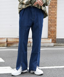 kutir | デニムフレアパンツ(その他パンツ)