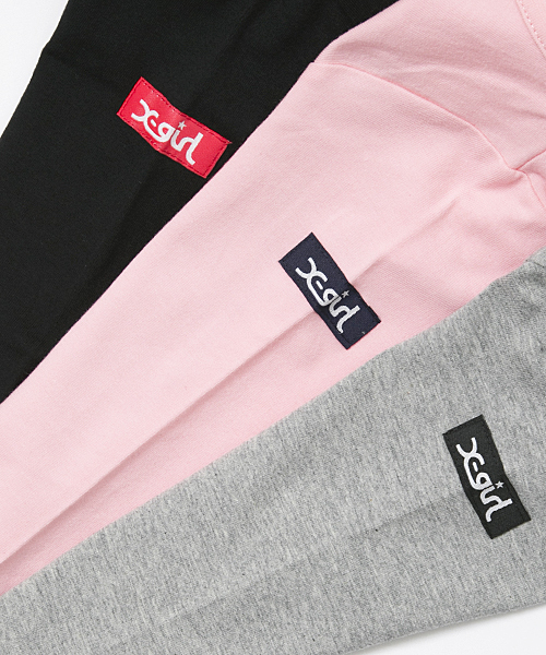 X-girl Stages（エックスガールステージス）の「SOLID L/S DRESS (12M～3T)/ ワンピース（ワンピース・キッズ・ブラック/アッシュ/ピンク・12M/3T/2T）」の5枚目の写真