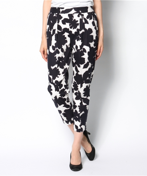 ROSE BUD（ローズバッド）の「(B.B)R42119-322TV PANTS（その他パンツ・レディース・ネイビー/ブラック・ONE SIZE）」の2枚目の写真