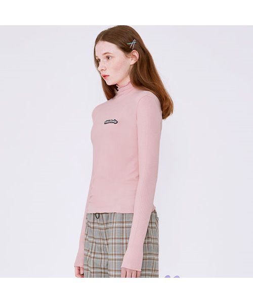 ROLAROLA(ロラロラ)の「『rola rola』BASIC HIGH-NECK T-SHIRT/ベーシックハイネック Tシャツ/カットソー(Tシャツ/カットソー・レディース・ライトグリーン/パープル/ピンク・FREE)」の15枚目の写真