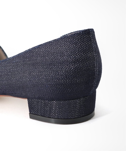 LE TALON（ルタロン）の「スクエアサイドオープンフラット（パンプス・レディース・ネイビー/シルバー/ブラック系その他/ホワイト/イエロー・23cm/23.5cm/24cm/24.5cm/25cm/22.5cm/22cm）」の15枚目の写真