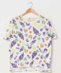 【 BARNDOOR / バーンドア 】フルーツプリントTシャツ 1142105G BUR