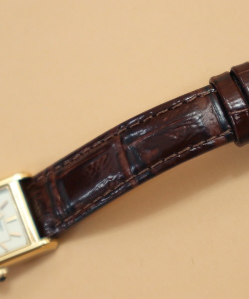 SEIKO（セイコー）の「【 SEIKO / セイコー 】スクエア アナログ ソーラー腕時計 　SUP250/SUP252　DKS（アナログ腕時計・メンズ・ブラック/ブラウン・FREE）」の6枚目の写真
