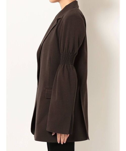 EMODA（エモダ）の「シャーリングスリーブジャケット（テーラードジャケット・レディース・ブラウン/その他/その他1・FREE）」の19枚目の写真