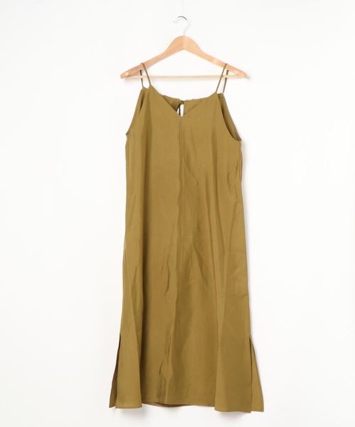 LOWRYS FARM（ローリーズファーム）の「レーヨンバックリボンキャミワンピース　894677（ワンピース・レディース・チャコールグレー/ブラウン/イエロー/レッド/アイボリー・FREE）」の20枚目の写真