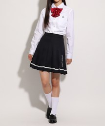 PINK-latte | 【卒服】リボン付 プリーツスカート(スカート)