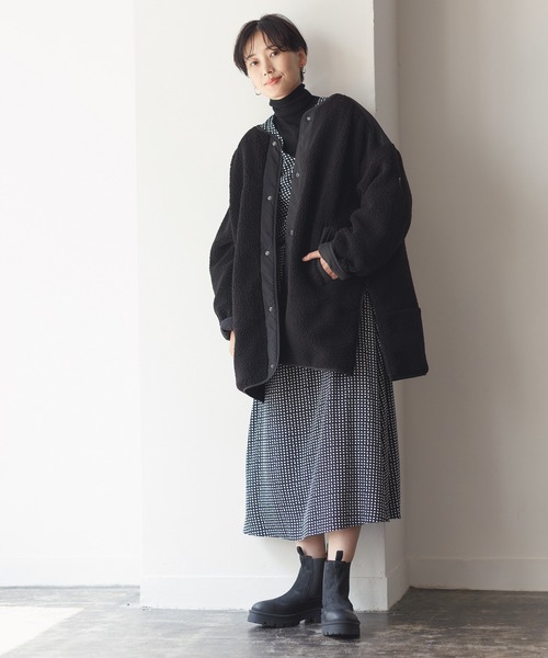 JVAM（ジェーヴィエーエム）の「【JVAM】CHUNKY CHELSEA BOOT（ブーツ・レディース・ブラック/カーキ・38/39/36/37）」の4枚目の写真