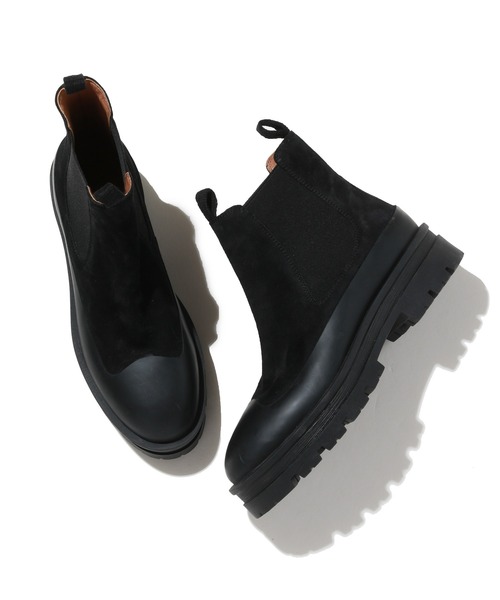 JVAM（ジェーヴィエーエム）の「【JVAM】CHUNKY CHELSEA BOOT（ブーツ・レディース・ブラック/カーキ・38/39/36/37）」の5枚目の写真
