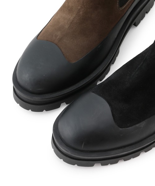 JVAM（ジェーヴィエーエム）の「【JVAM】CHUNKY CHELSEA BOOT（ブーツ・レディース・ブラック/カーキ・38/39/36/37）」の9枚目の写真