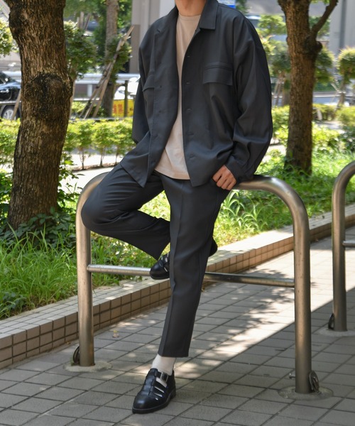 epnok(エプノック)の「ツイルテーパードパンツ/スラックス(SET UP)(その他パンツ・メンズ・ブラック/ダークブラウン/ダークグレー・MEDIUM/LARGE)」の21枚目の写真