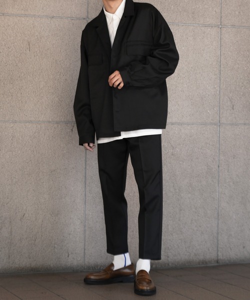 epnok(エプノック)の「ツイルテーパードパンツ/スラックス(SET UP)(その他パンツ・メンズ・ブラック/ダークブラウン/ダークグレー・MEDIUM/LARGE)」の20枚目の写真