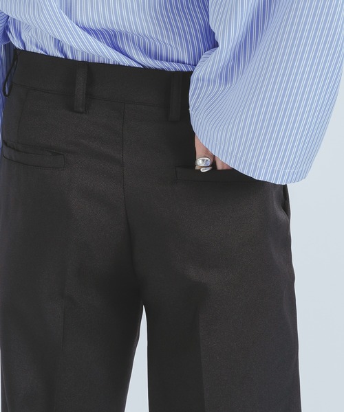 epnok(エプノック)の「ツイルテーパードパンツ/スラックス(SET UP)(その他パンツ・メンズ・ブラック/ダークブラウン/ダークグレー・MEDIUM/LARGE)」の7枚目の写真